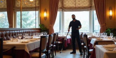 Restaurant hospitality curtain cleaning darlinghurst-nsw after-hours Fresho Curtain Cleaning
